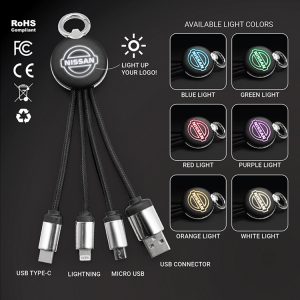 LIGHT-UP 3-IN-1 CHARGING CABLE
