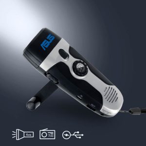 LUX - FLASHLIGHT RADIO AND USB CHARGER