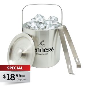 BARRINGTON STAINLESS STEEL ICE BUCKET SET