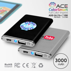 PENN - 3000 mAh SLIM PORTABLE POWER BANK