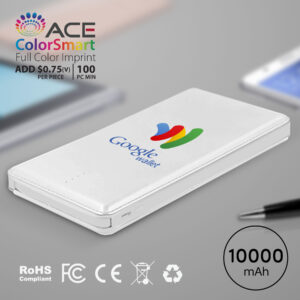 DAVIS - 10000 mAh PORTABLE POWER BANK WITH CABLE