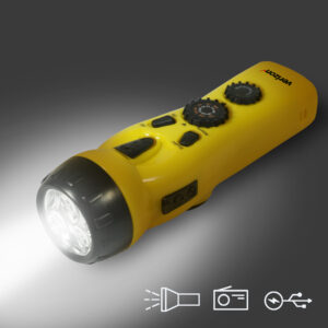 SOL - FLASHLIGHT RADIO AND USB CHARGER