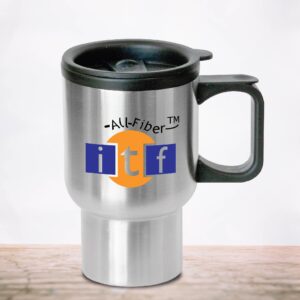 BISHOP - 16 OZ STAINLESS STEEL TRAVEL MUG