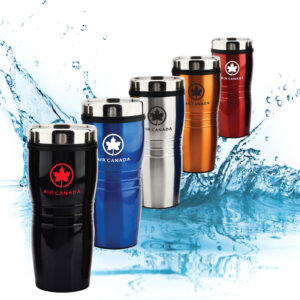SANGER - 16 OZ METALLIC TUMBLER