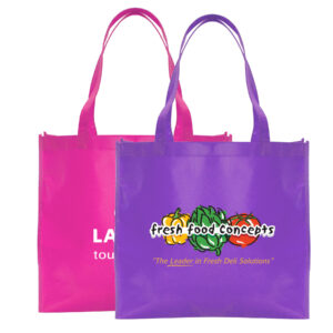 COSMO LARGE MATTE LAMINATED TOTE