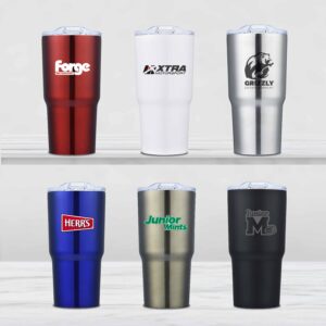YUKON - 20 OZ DOUBLE WALL STAINLESS STEEL VACUUM TUMBLER
